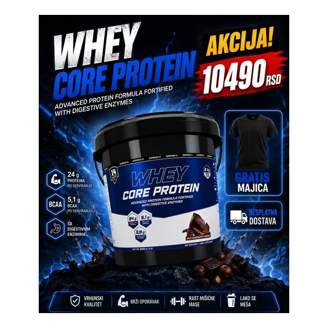 SUPERIOR14 WHEY CORE 5KG + POKLON